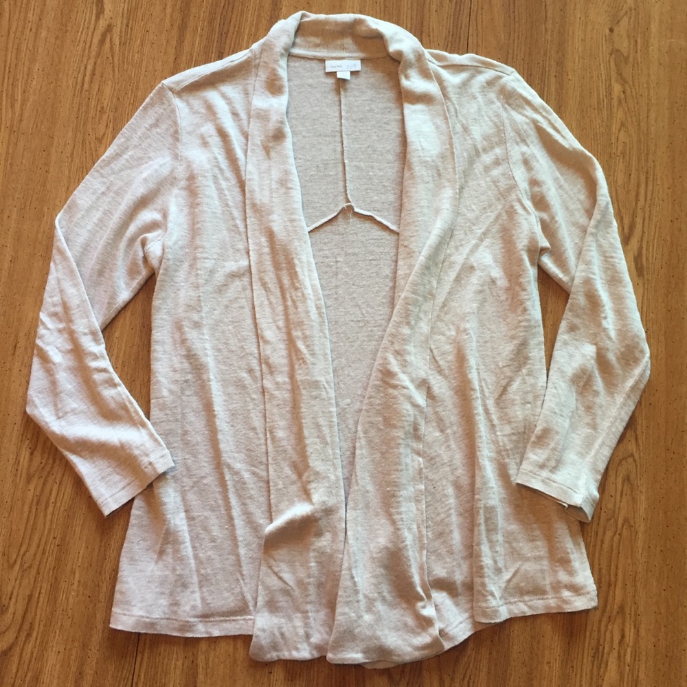 J. Jill Swing Open Cardigan Sweater